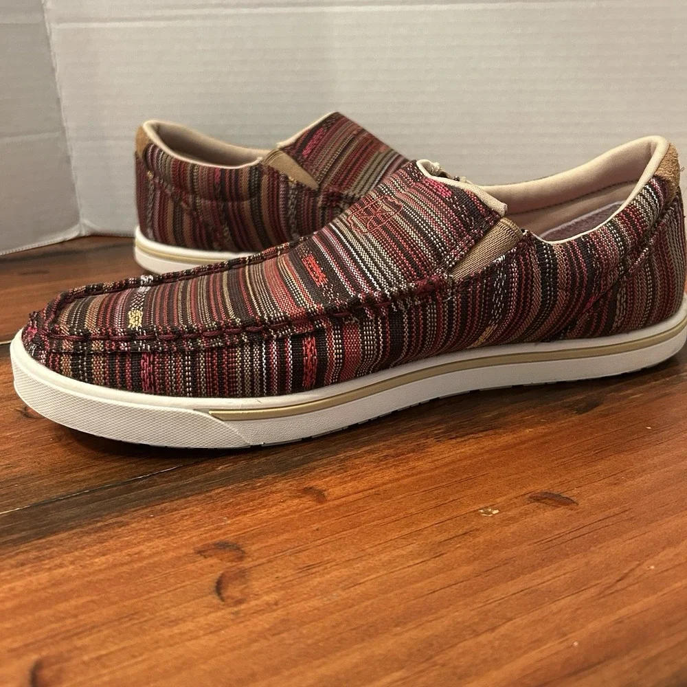Twisted X Casual Shoes Slip On Loafers Men Size 8.5 M Comfortable Spring Summer